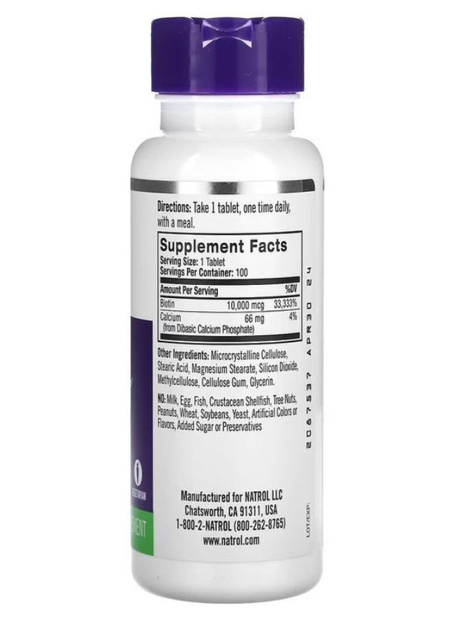 Natrol Beauty 10000 Mcg Maximum Strength-100 Tablets - Image 2